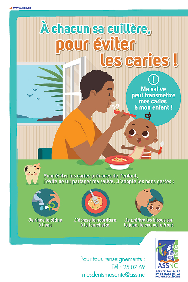 Un poster pour préparer les enfants aux tests salivaires - Bayard