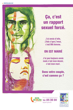 affiche rapport force marie